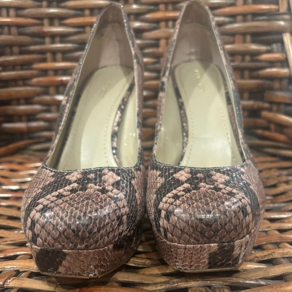 Nine West Snakeskin Patterned Women's Heels in 9.5